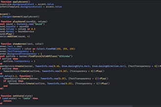 code you roblox scripts for you
