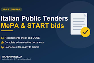 prepare your bid for italian public tenders on mepa and start
