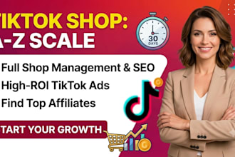 tiktok shop expert, tiktok shop gmv max ads expert, influencers outreach expert