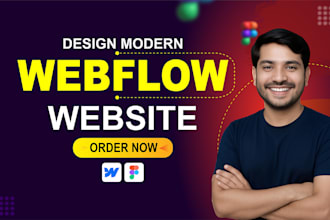 design modern webflow website, customize webflow template, figma to webflow
