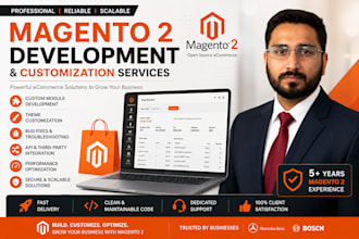 develop, customize, and fix magento 2 stores professionally
