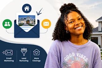 real estate email marketing, realtor drip campaign, property lead nurturing