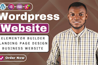 design modern wordpress website redesign, clone, or develop responsive website