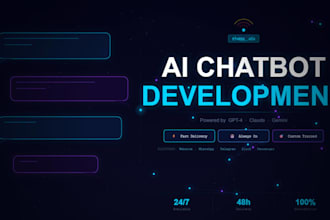 build an ai chatbot for your website or business fast delivery
