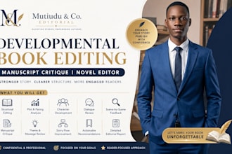 do manuscript critique, book evaluation, novel feedback, editorial review