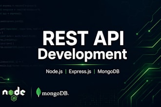 build a rest API backend with nodejs express and mongodb