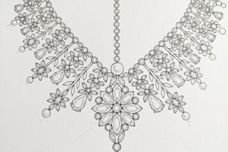 design advance jewelry and latest 3d modelling