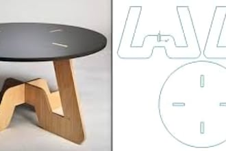 design woodworking cnc router cut files and furniture dxf in autocad