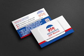 do a professional business card design