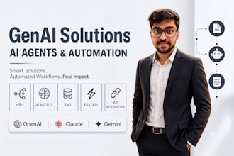 build genai agents, n8n automation and fastapi applications