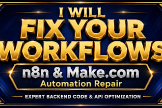 fix your n8n and make automation