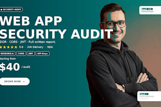 perform a fast security audit of your web application