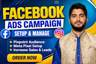 do facebook ads campaign, instagram ads campaign, meta ads marketing