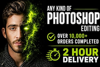 adobe photoshop editing and retouching fast