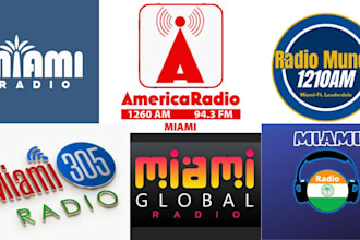 deliver exclusive song promotion and airplay on 100 miami radio