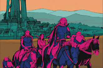 create a fantasy illustration