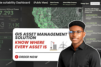 create gis asset map and infrastructure management solutions