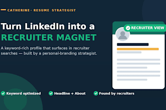 optimize your linkedin profile to attract recruiters