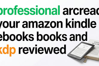 professional arcread your amazon kindle ebooks books and kdp reviewed
