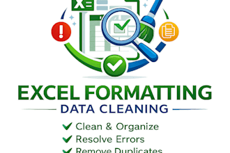 format, clean and organize excel spreadsheets