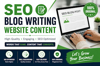 write SEO blog posts that rank on google