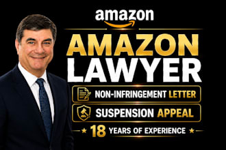 help with amazon reinstatement, patent and non infringement appeal letter