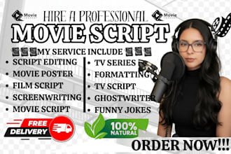 write movie script writing, screenwriting, screenplay, feature film script