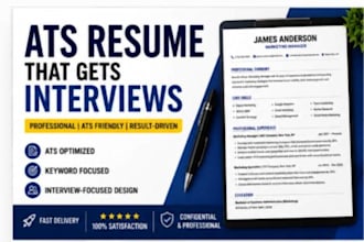 write an ats friendly resume and cover letter