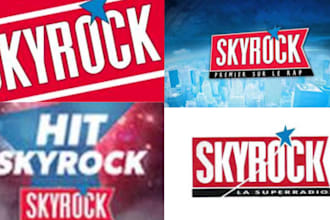 airplay your song or ads on skyrock, france radio