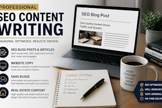 write SEO blog posts, articles, website copy, saas blogs, real estate content