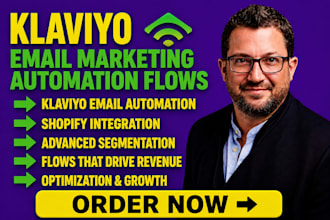 setup klaviyo email marketing flows in shopify, email automation, email campaign