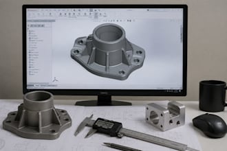 do 3d cad design, product design, cad modeling, stl step for
