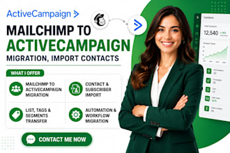 migrate mailchimp to activecampaign activecampaign migration import contact