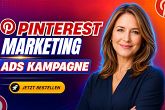 set up pinterest ads campaign and manage marketing seo for sales and ecommerce