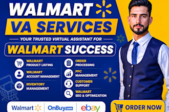 your walmart dropshipping and wfs virtual assistant, 2 step dropshipping VA