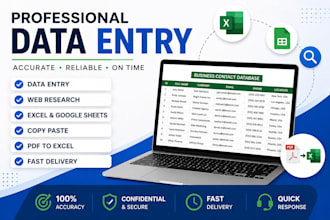 create, format and organize excel spreadsheets