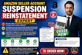 write amazon suspension appeal and poa for account reinstatement