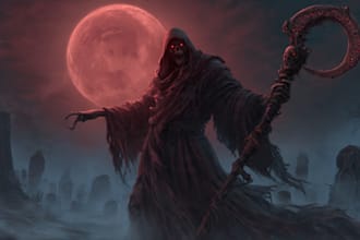 fantasy horror and fantasy horror character