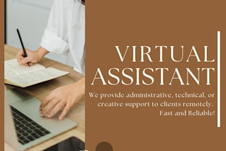 be your reliable virtual assistant and operations manager