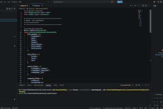 fix python bugs, resolve django issues and write quick scripts