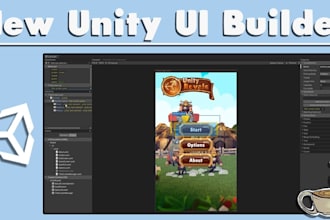 create custom unity game UI, gui, and user interface in unity
