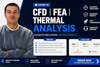 do fea, cfd and thermal analysis simulation in ansys fluent, abaqus, cibse tm59