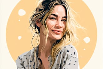 do a vector portrait for you