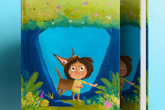 design children book cover art