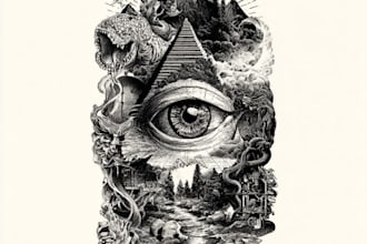 design a modern and minimalist tattoo design