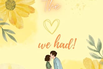 make custom book cover design