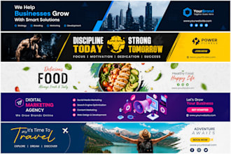 design professional facebook cover or social media banner