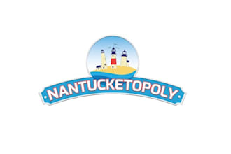 design children game based island nantucket logo