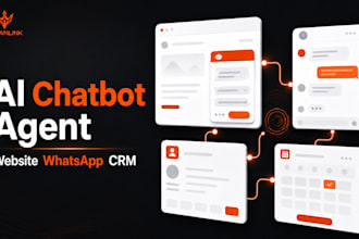 build an ai chatbot for your website whatsapp and CRM