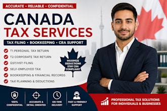 prepare and file your canada tax return t1 t2 and cra filing